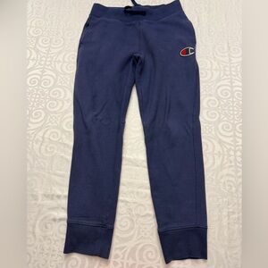 Champion Deep Blue Sweatpants Loungewear Men Size Small